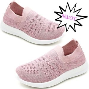 *NWOT* Pink Lightweight Slip-On Walking/Running Shoes